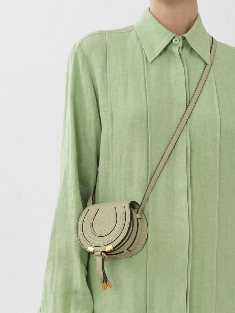 Chloe Marcie Nano Crossbodytassen Groen | CHE-SR13485