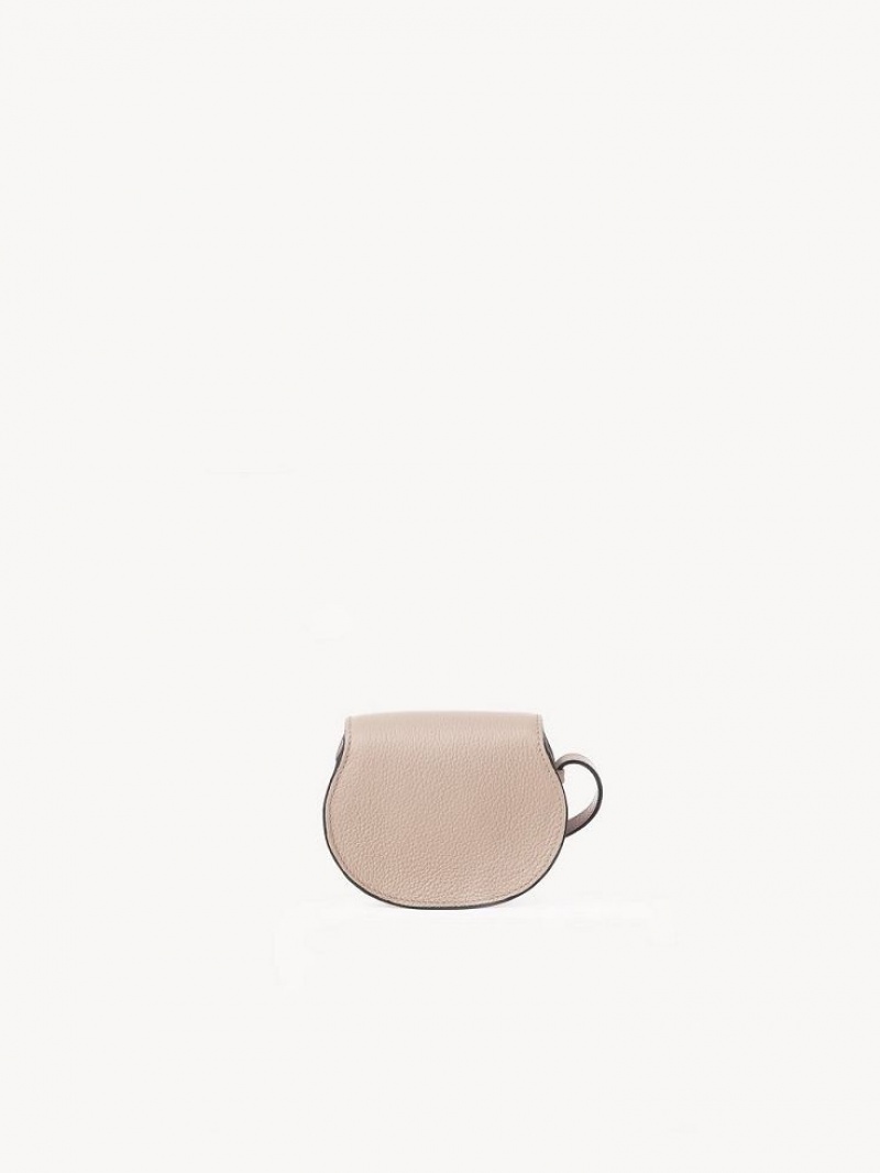Chloe Marcie Nano Saddle Mini Tassen Beige | CHE-SR13696