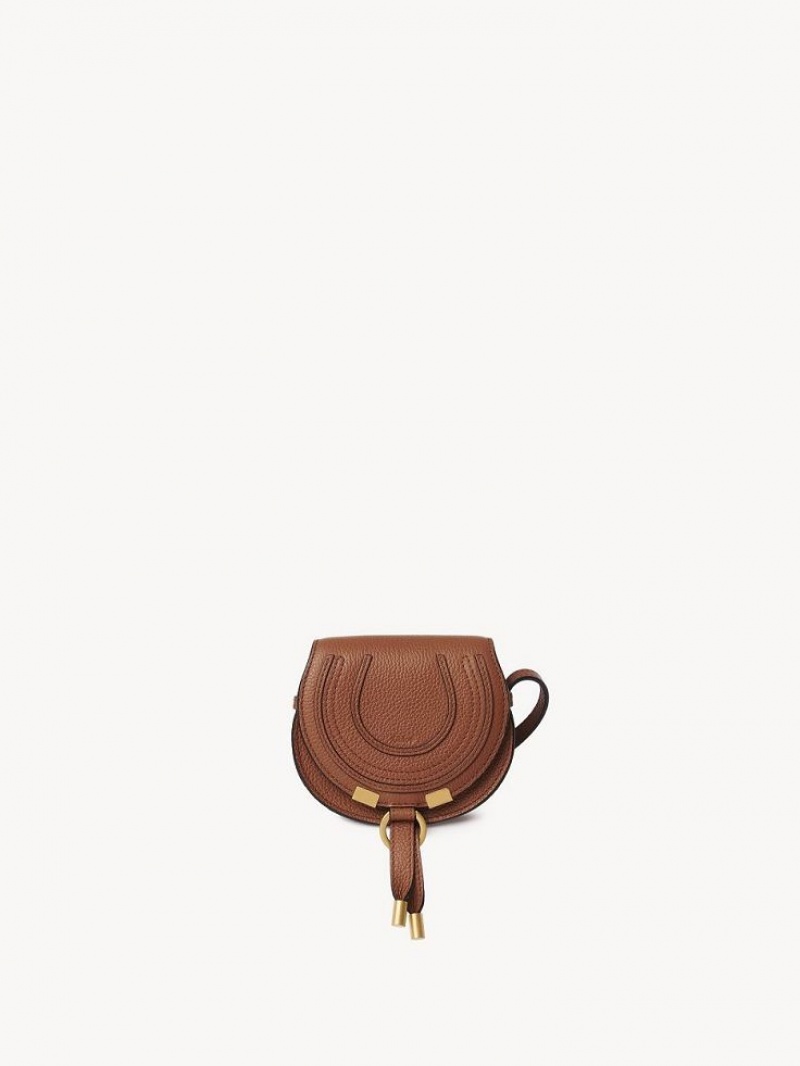 Chloe Marcie Nano Saddle Mini Tassen Bruin | CHE-SR13684