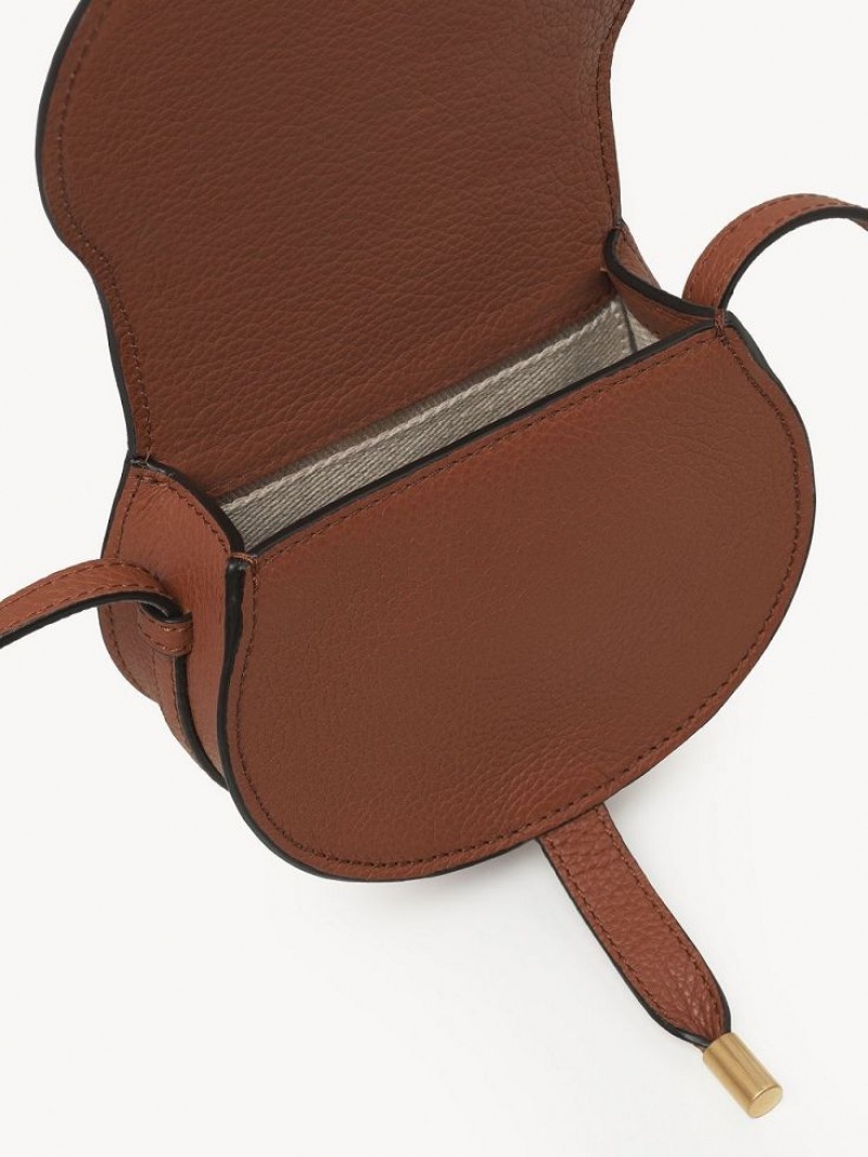 Chloe Marcie Nano Saddle Mini Tassen Bruin | CHE-SR13684