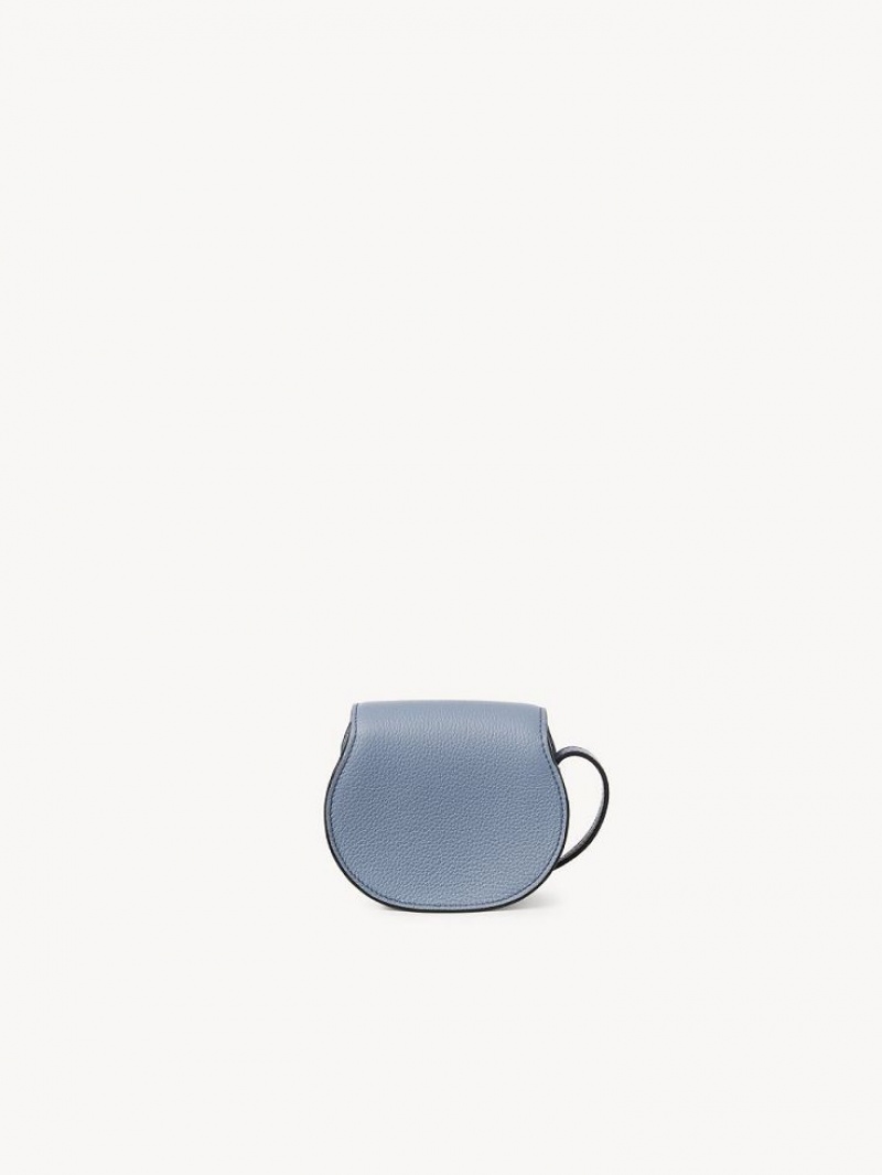 Chloe Marcie Nano Saddle Mini Tassen Diepblauw | CHE-SR13678