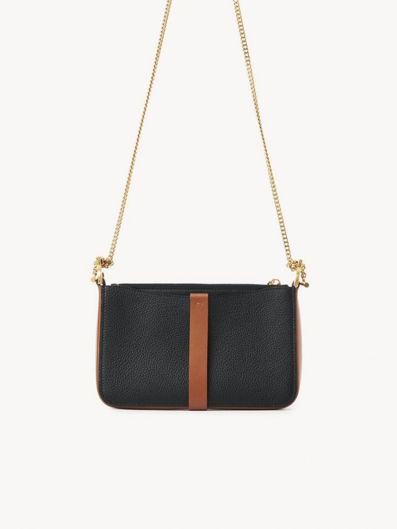 Chloe Marcie Pouch On Chain Mini Tassen Zwart | CHE-SR13704
