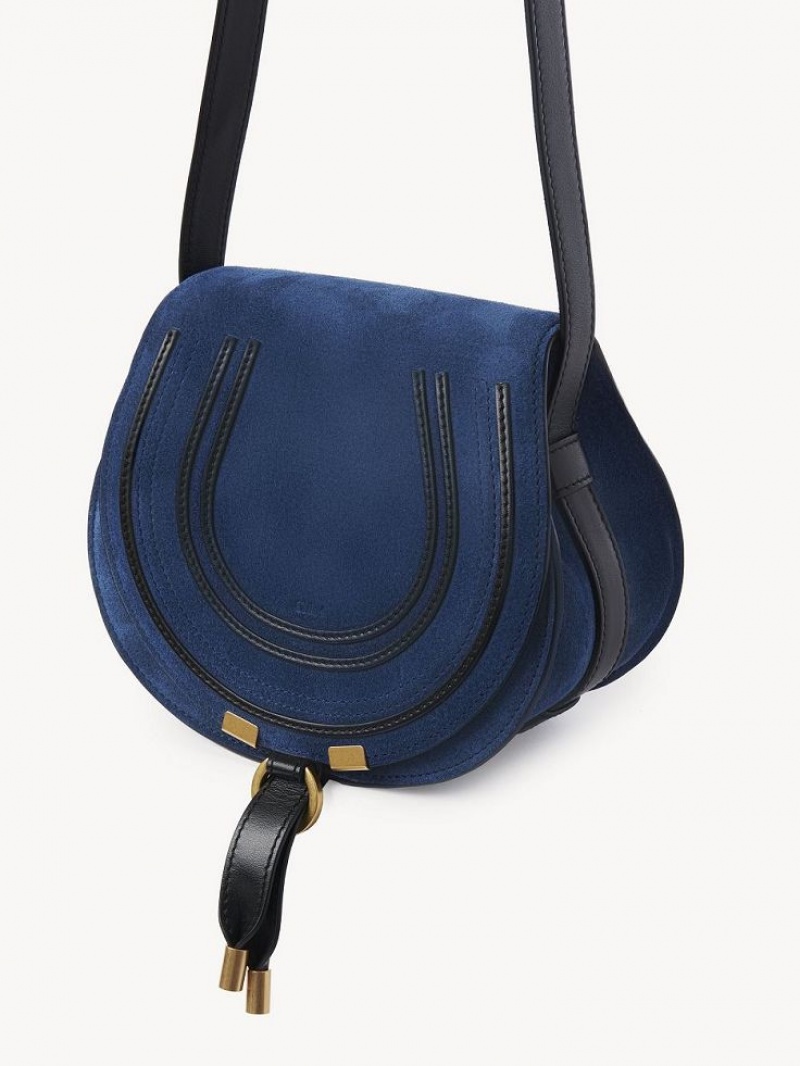 Chloe Marcie Small Crossbodytassen Diepblauw | CHE-SR13542