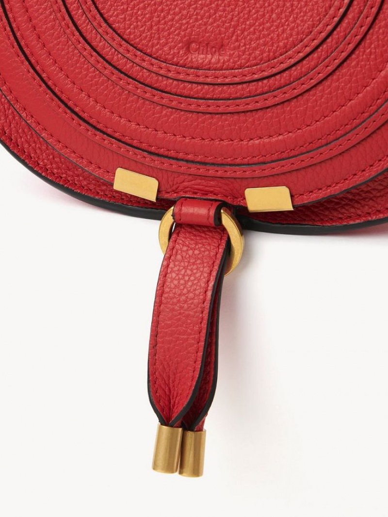 Chloe Marcie Small Crossbodytassen Rood | CHE-SR13488