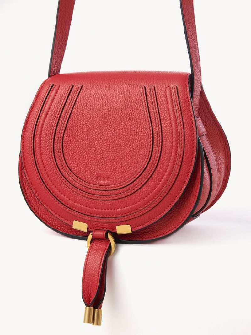 Chloe Marcie Small Crossbodytassen Rood | CHE-SR13488