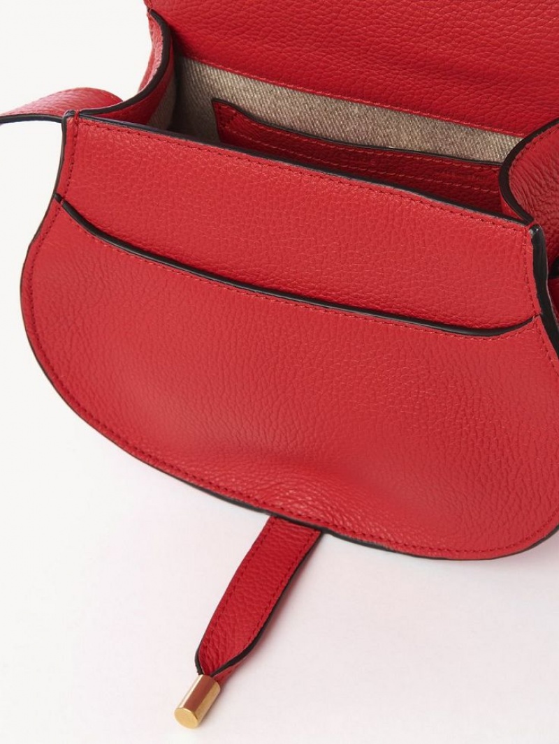 Chloe Marcie Small Crossbodytassen Rood | CHE-SR13488