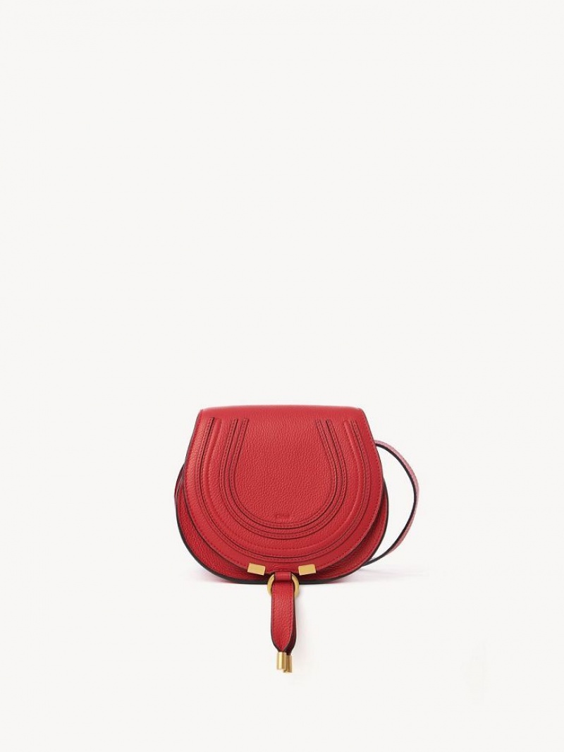 Chloe Marcie Small Crossbodytassen Rood | CHE-SR13488
