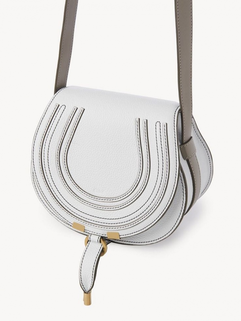 Chloe Marcie Small Crossbodytassen Wit | CHE-SR13502