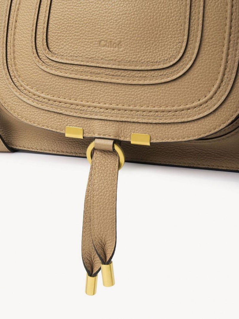 Chloe Marcie Small Double Carry Crossbodytassen Bruin | CHE-SR13468