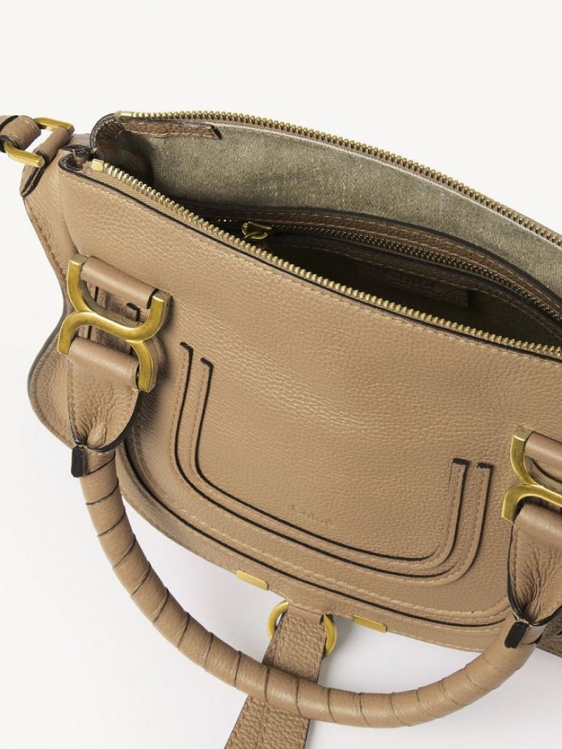 Chloe Marcie Small Double Carry Crossbodytassen Bruin | CHE-SR13468