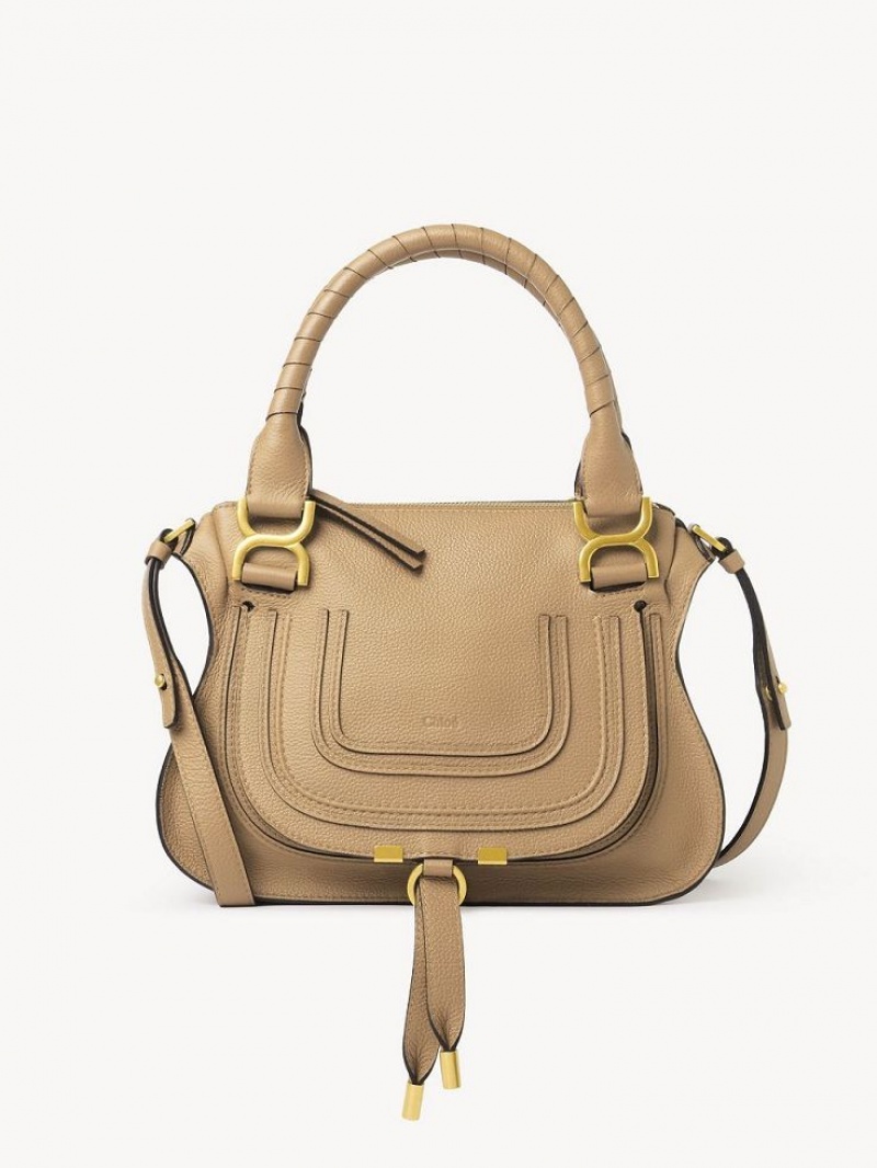 Chloe Marcie Small Double Carry Crossbodytassen Bruin | CHE-SR13468