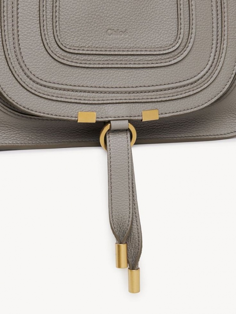 Chloe Marcie Small Double Carry Crossbodytassen Grijs | CHE-SR13547