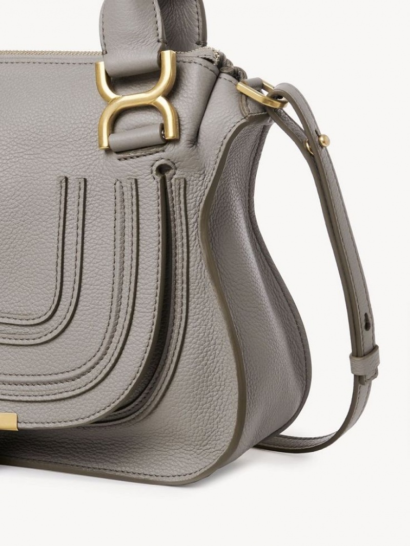Chloe Marcie Small Double Carry Crossbodytassen Grijs | CHE-SR13547