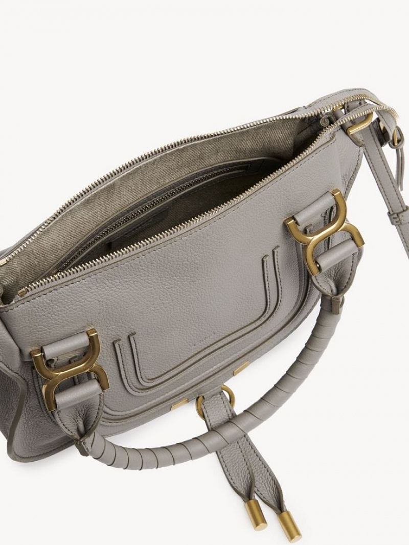 Chloe Marcie Small Double Carry Crossbodytassen Grijs | CHE-SR13547