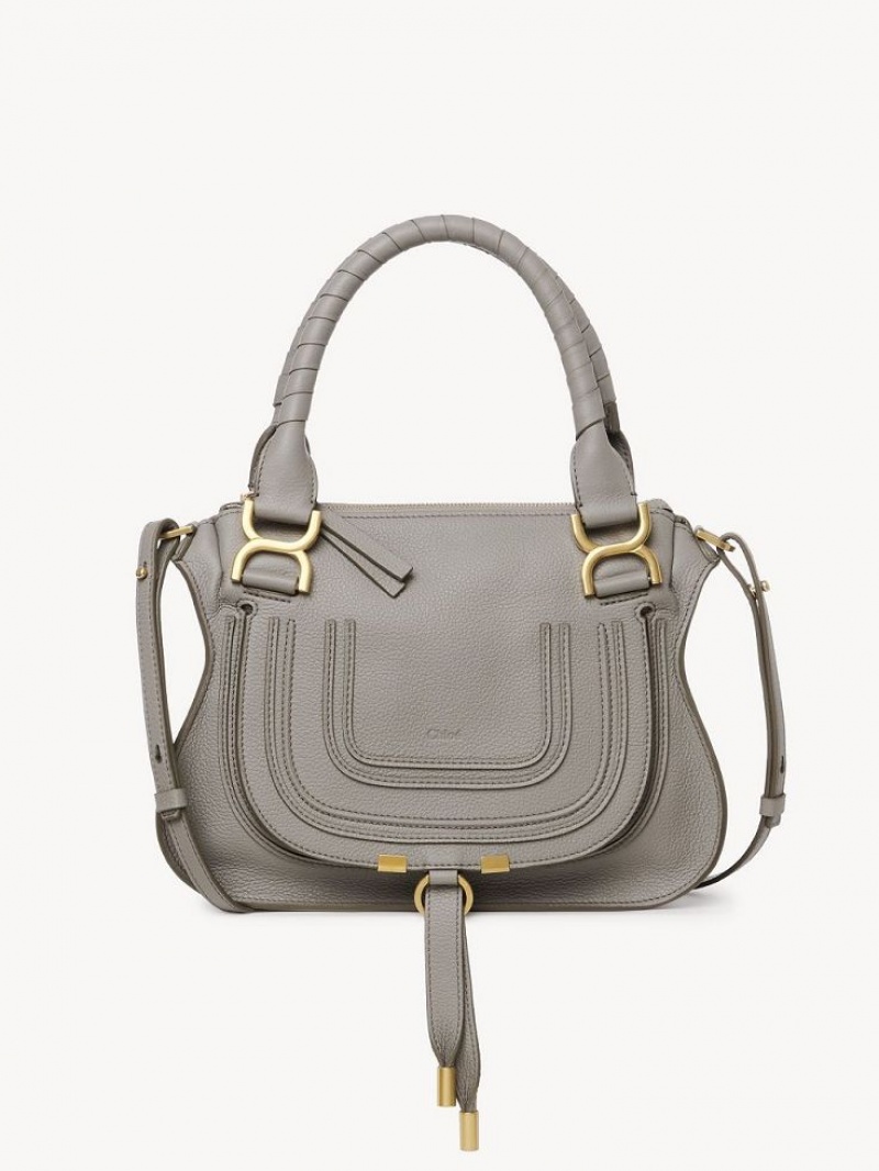 Chloe Marcie Small Double Carry Crossbodytassen Grijs | CHE-SR13547