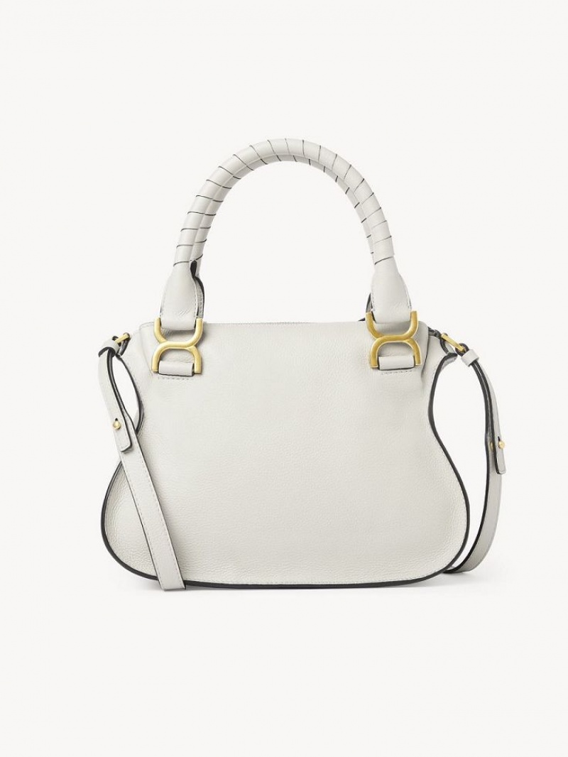 Chloe Marcie Small Double Carry Crossbodytassen Wit | CHE-SR13550