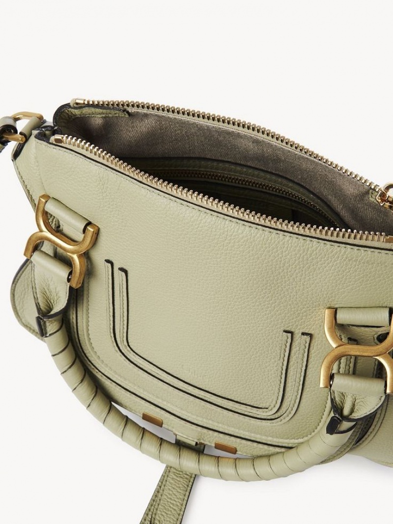 Chloe Marcie Small Double Carry Crossbodytassen Groen | CHE-SR13554
