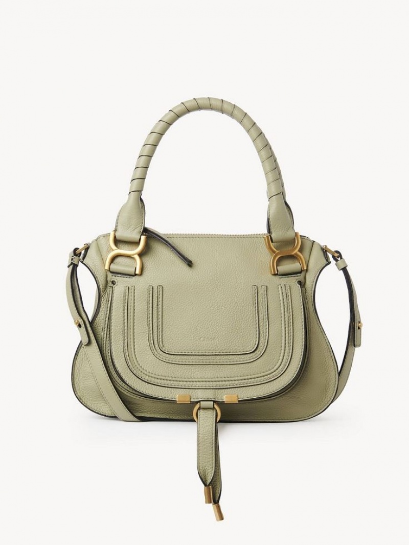 Chloe Marcie Small Double Carry Crossbodytassen Groen | CHE-SR13554