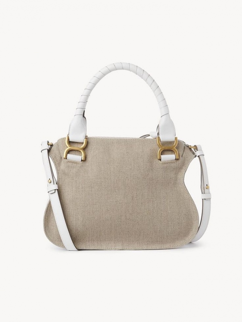 Chloe Marcie Small Double Carry Crossbodytassen Wit | CHE-SR13595