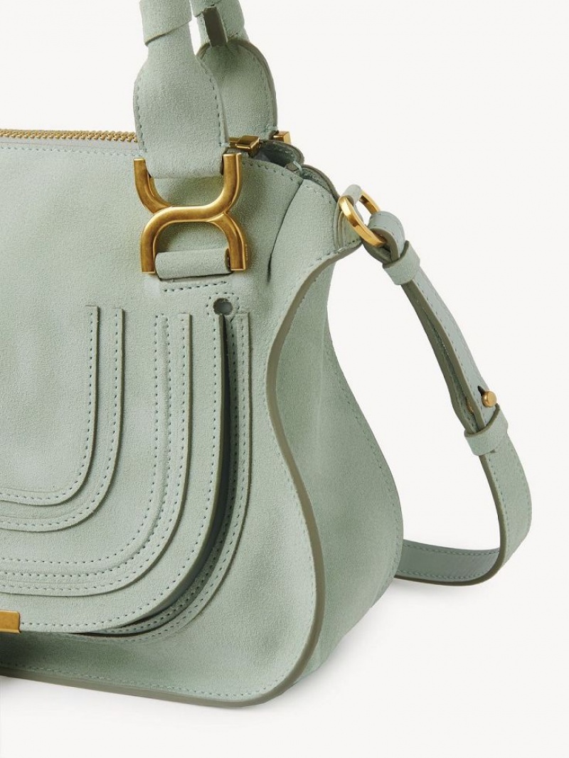 Chloe Marcie Small Double Carry Crossbodytassen Groen | CHE-SR13601