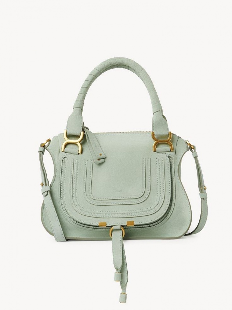 Chloe Marcie Small Double Carry Crossbodytassen Groen | CHE-SR13601