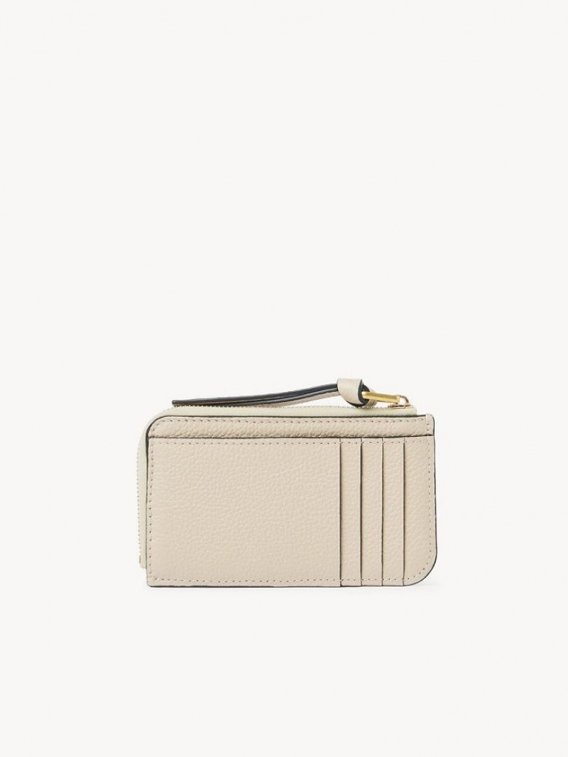 Chloe Marcie Small Portemonnee Beige | CHE-SR14318