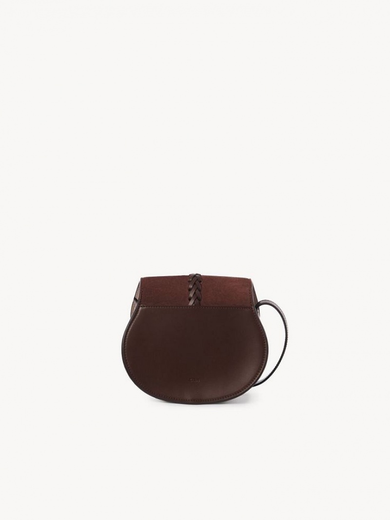 Chloe Marcie Small Saddle Schoudertassen Rood | CHE-SR13415