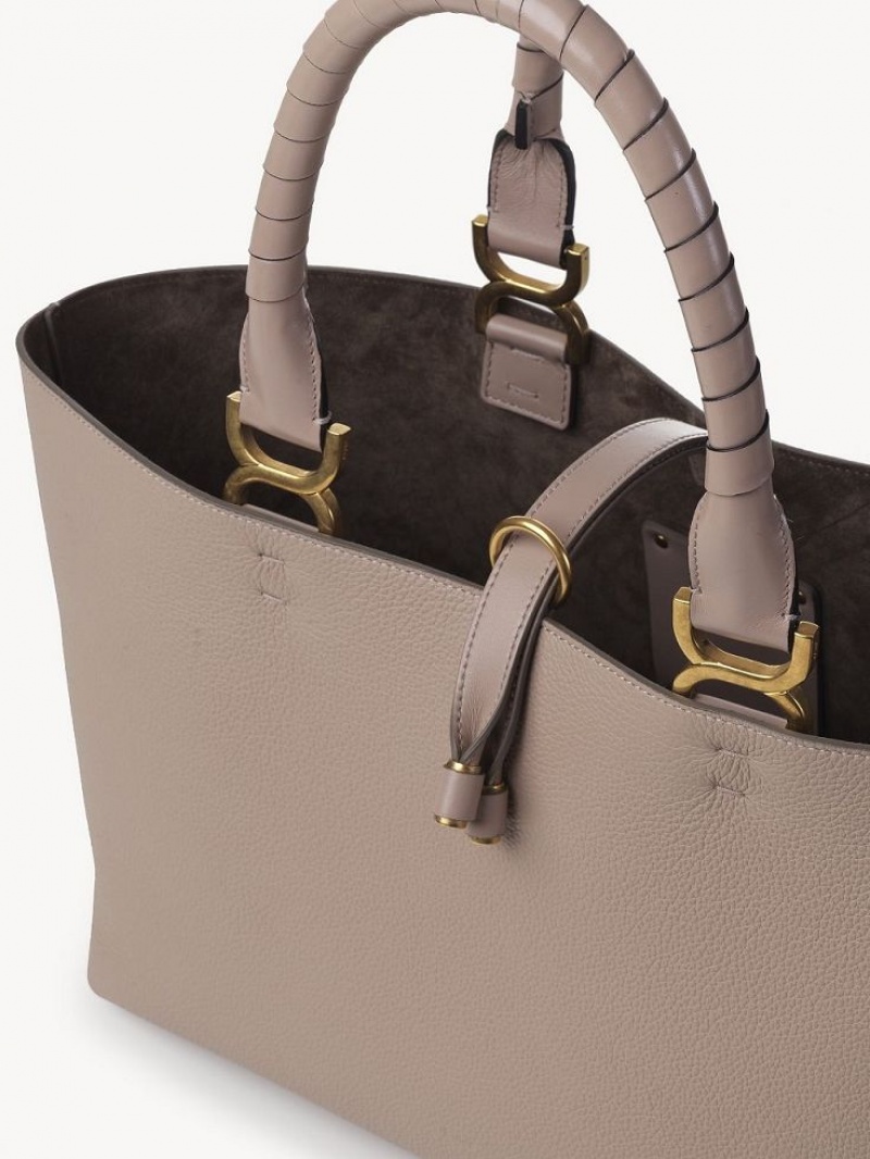 Chloe Marcie Small Tote Tassen Beige | CHE-SR13388