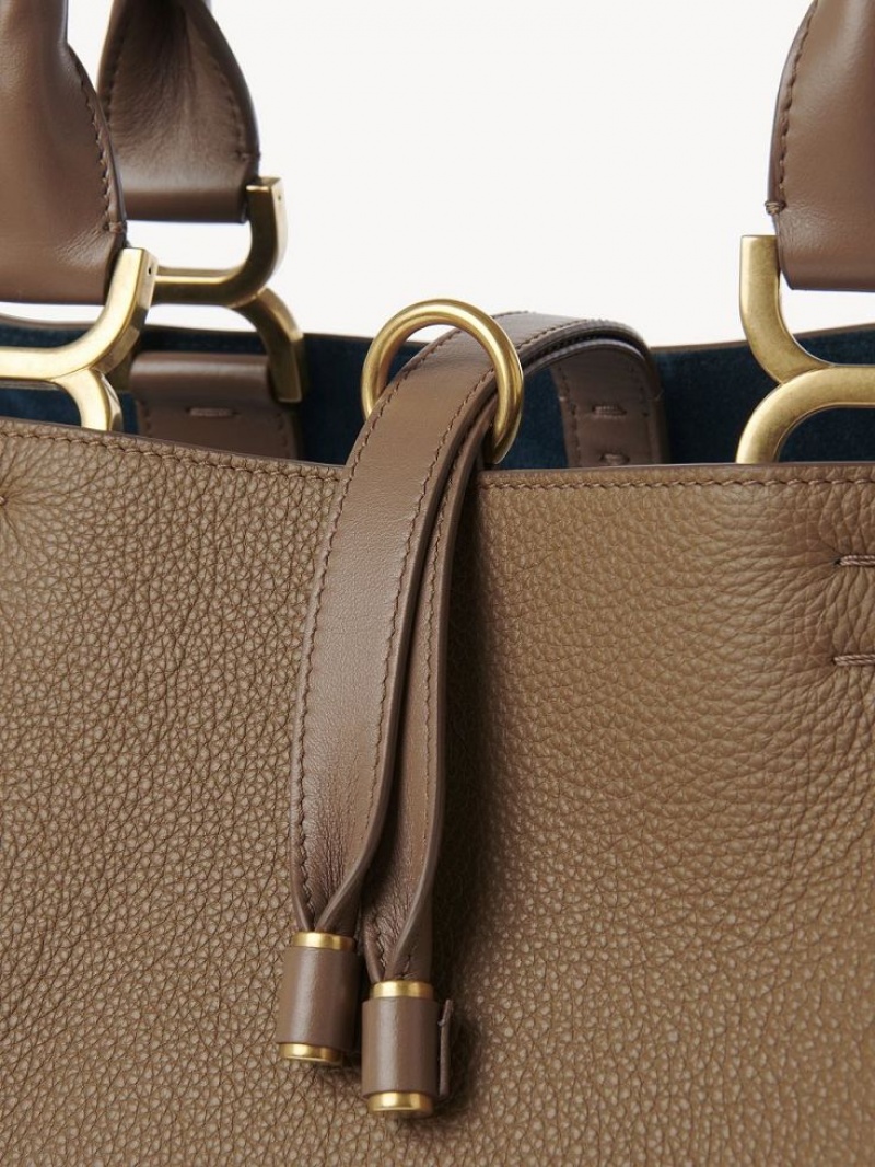 Chloe Marcie Small Tote Tassen Beige | CHE-SR13335