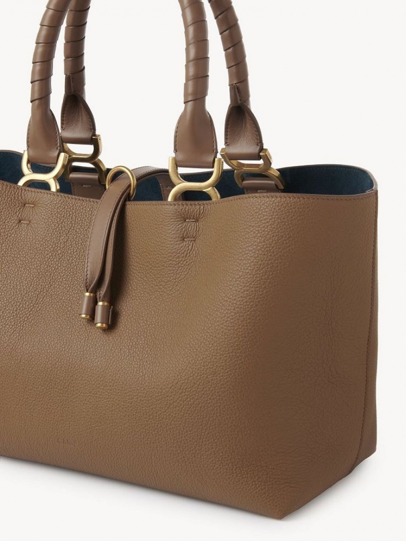 Chloe Marcie Small Tote Tassen Beige | CHE-SR13335