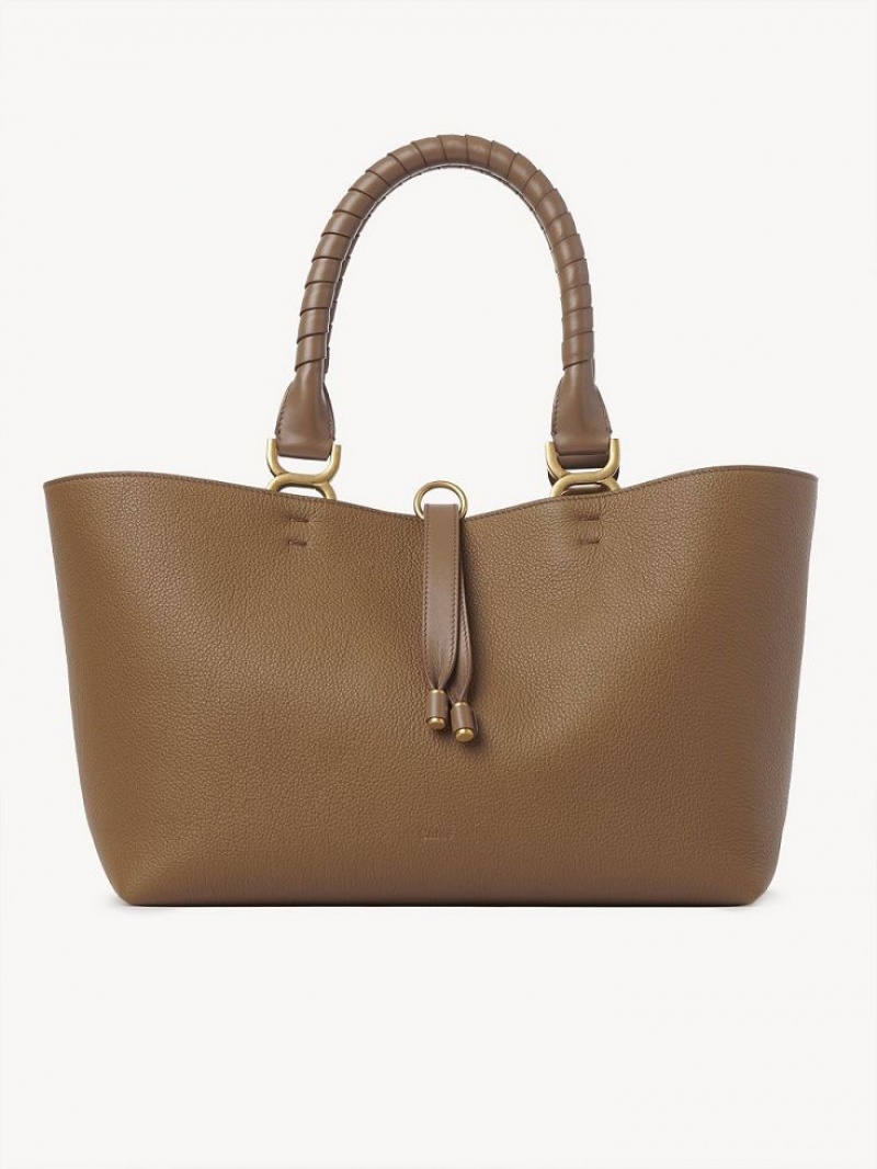 Chloe Marcie Small Tote Tassen Beige | CHE-SR13335