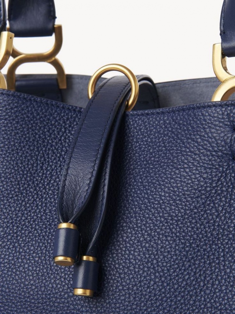 Chloe Marcie Small Tote Tassen Blauw | CHE-SR13334