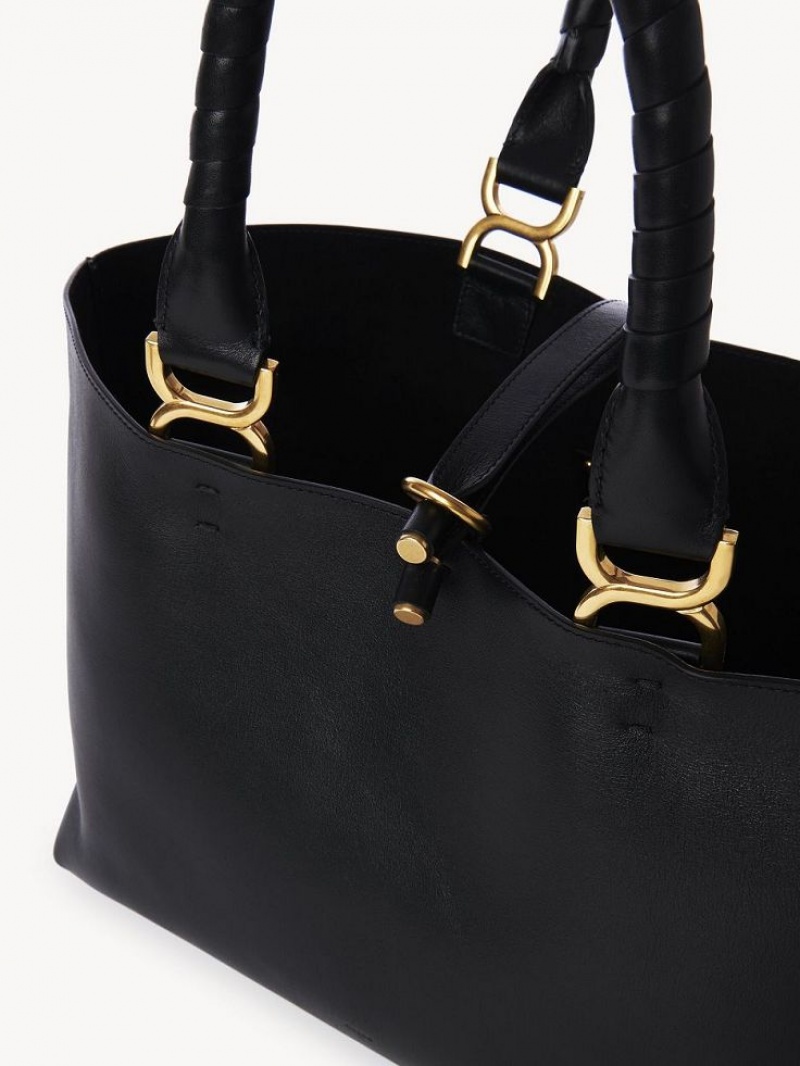 Chloe Marcie Small Tote Tassen Zwart | CHE-SR13360