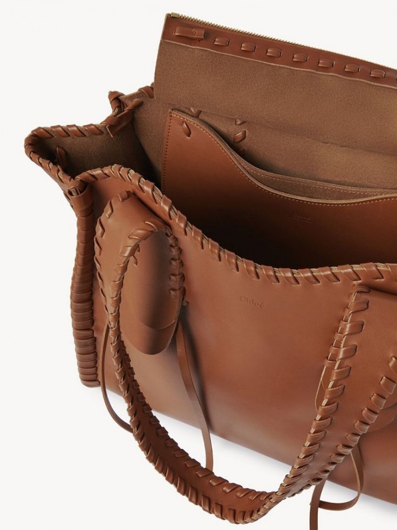 Chloe Medium Mony Tote Tassen Bruin | CHE-SR13311