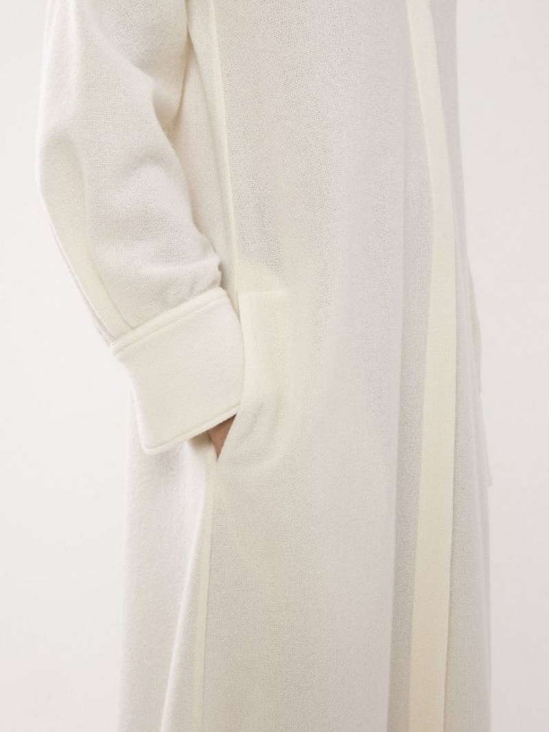 Chloe Midi Shirt Jurk Wit | CHE-SR13865