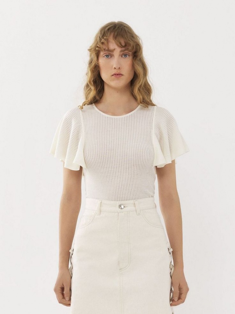 Chloe Mini Rokken Wit | CHE-SR14071