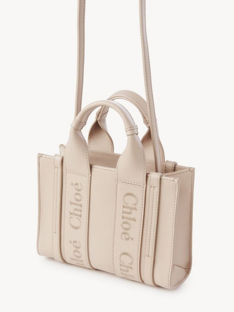 Chloe Mini Woody Crossbodytassen Roze | CHE-SR13562