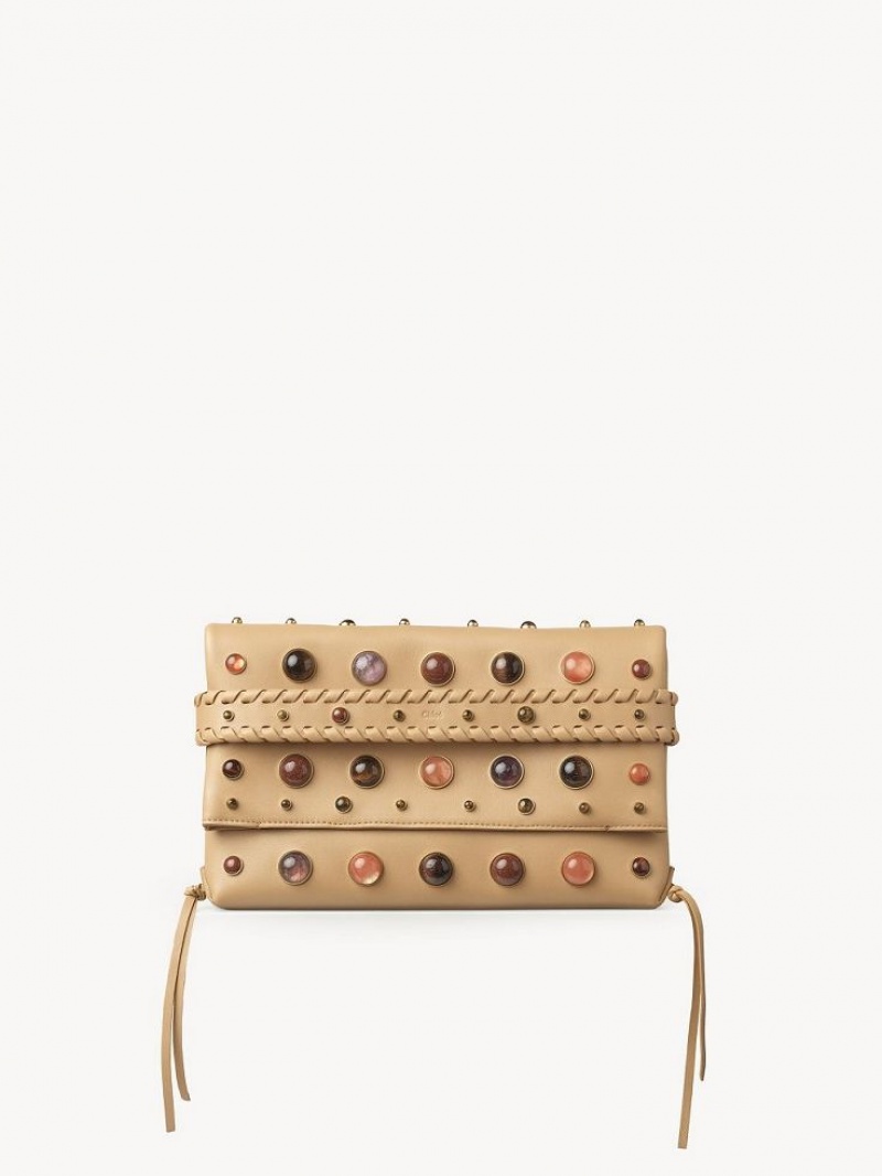 Chloe Mony Clutch Mini Tassen Bruin | CHE-SR13667