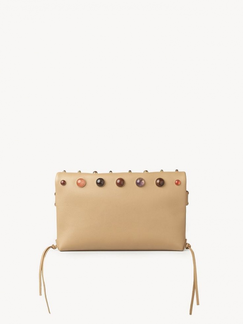 Chloe Mony Clutch Mini Tassen Bruin | CHE-SR13667