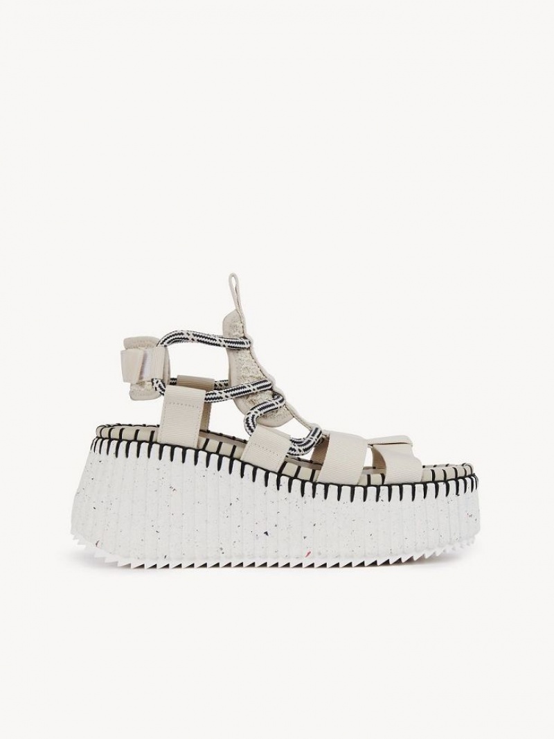 Chloe Nama Sandalen Grijs | CHE-SR14147