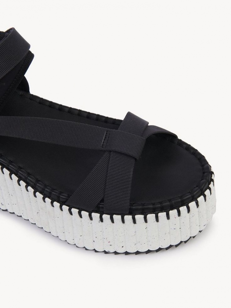 Chloe Nama Sandalen Zwart | CHE-SR14164