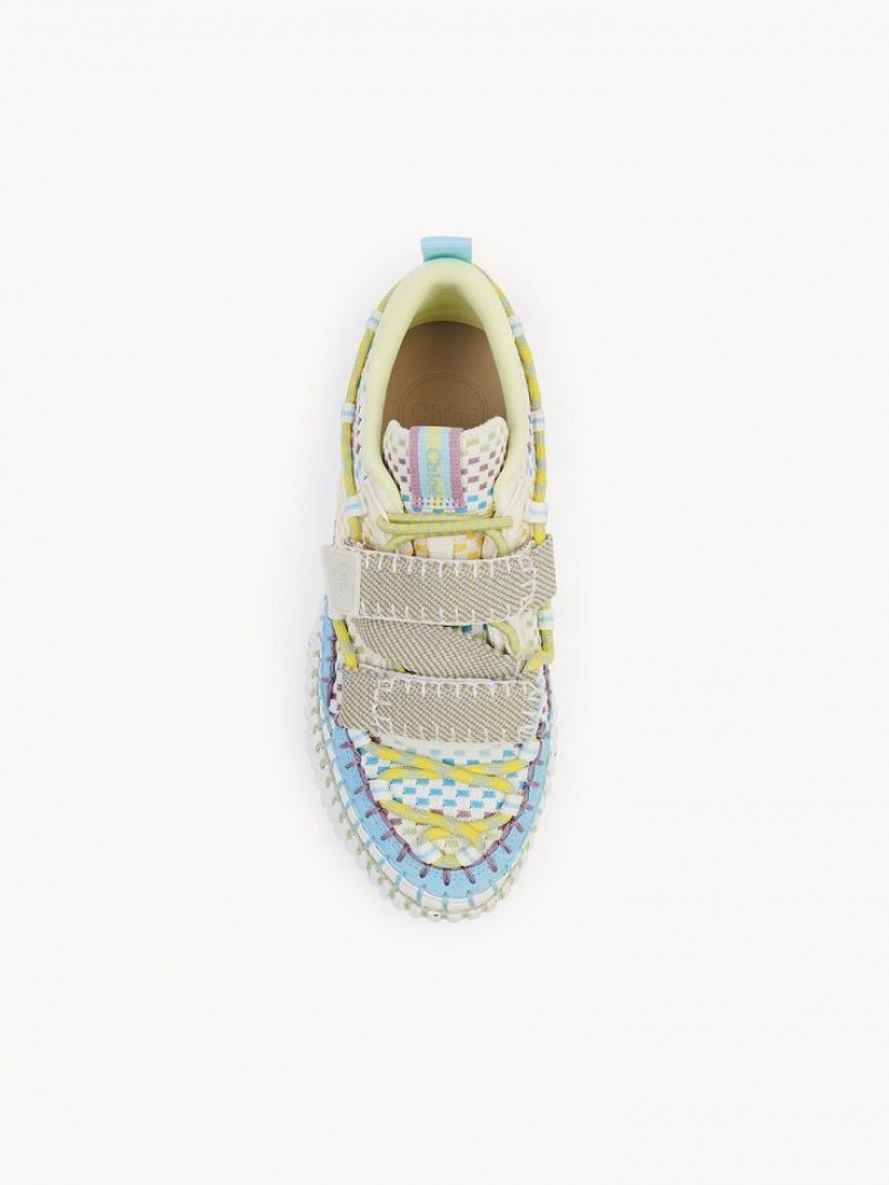 Chloe Nama Slip-on Sneakers Blauw | CHE-SR14192