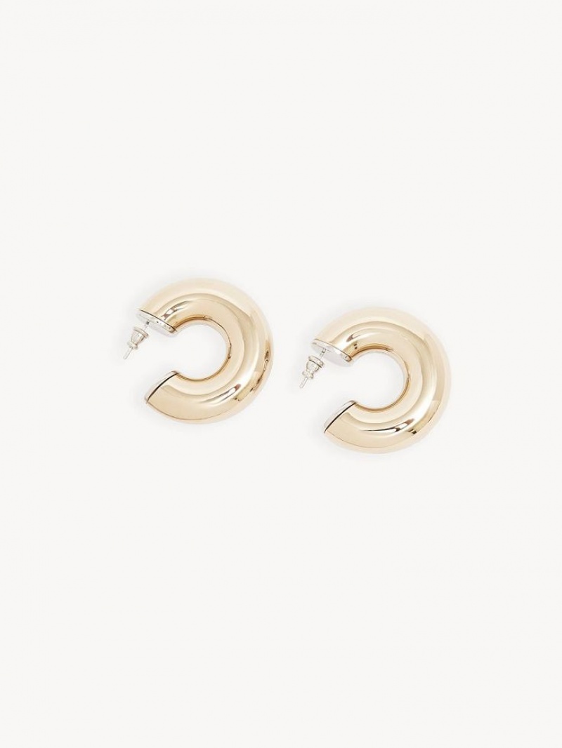 Chloe Nancy Hoop Oorbellen Goud | CHE-SR14355