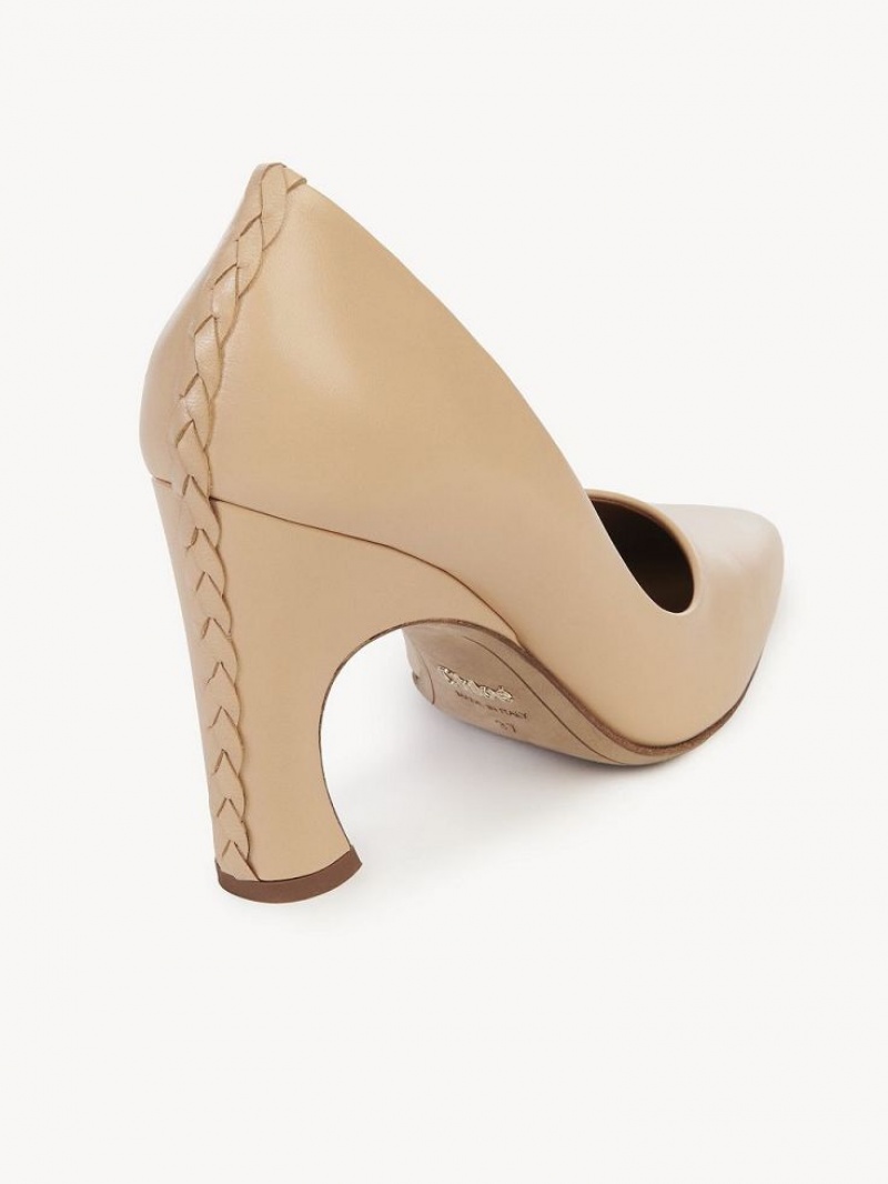 Chloe Oli Hakken Beige | CHE-SR14251