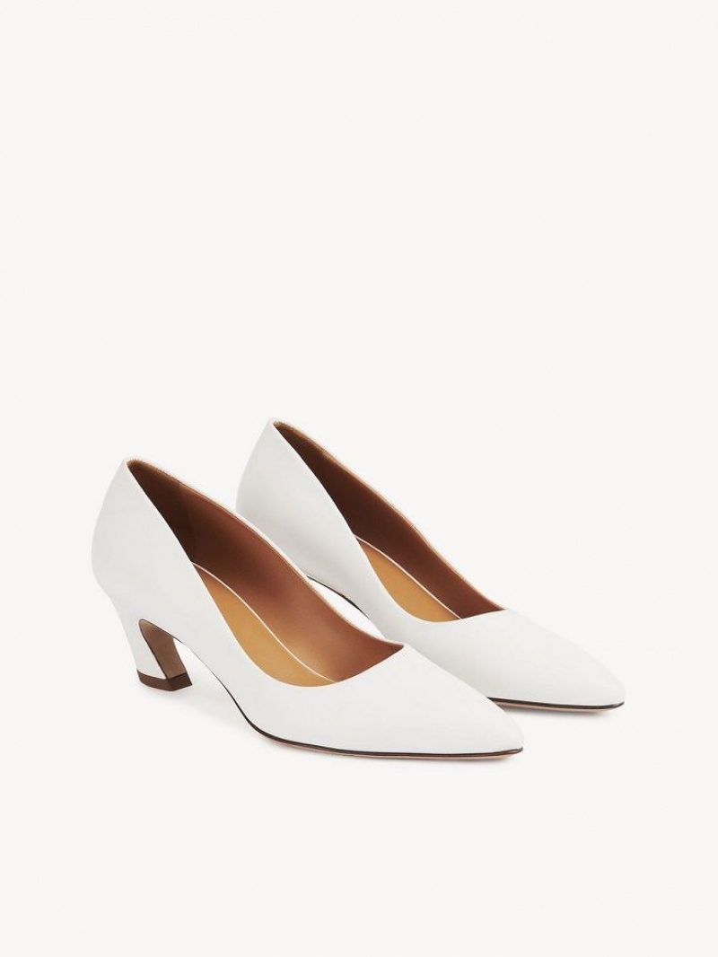 Chloe Oli Heel Hakken Wit | CHE-SR14256