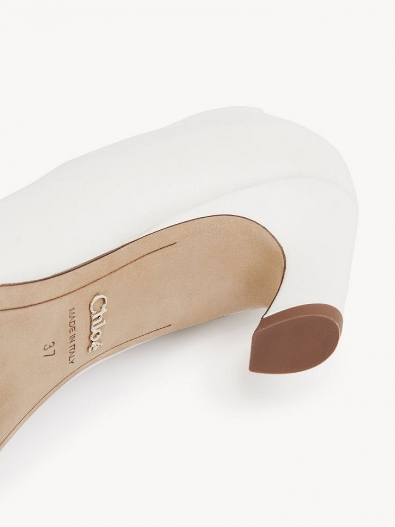 Chloe Oli Heel Hakken Wit | CHE-SR14256