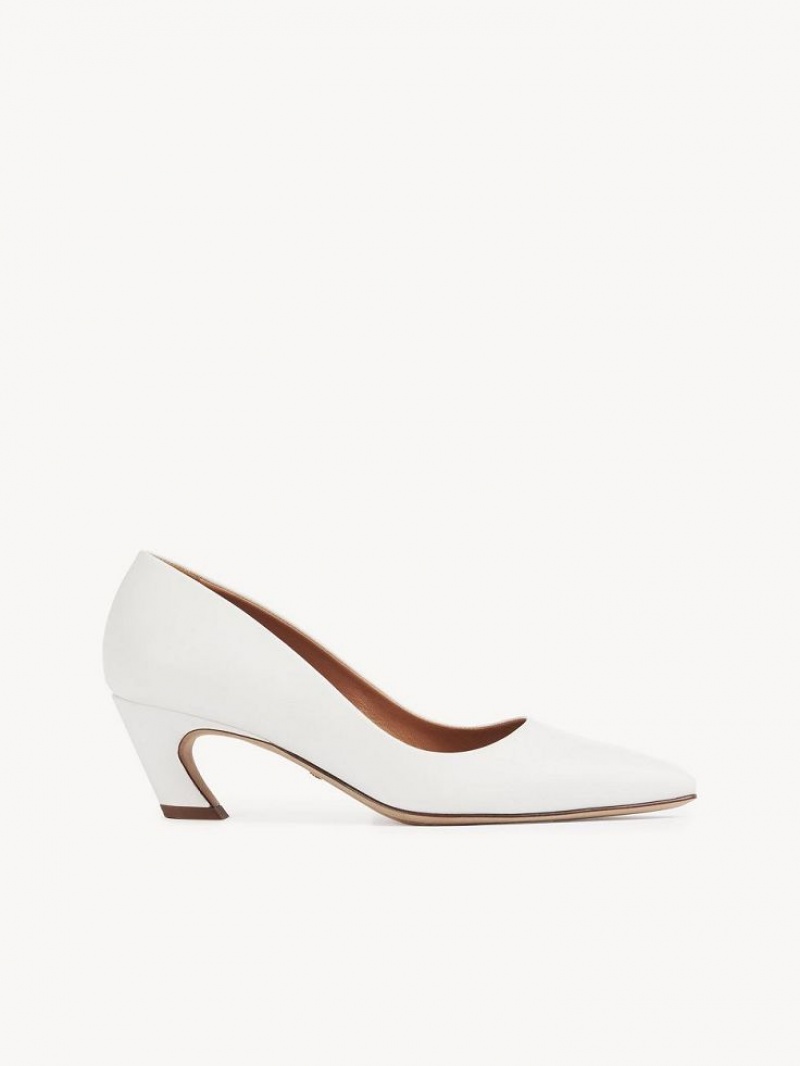 Chloe Oli Heel Hakken Wit | CHE-SR14256