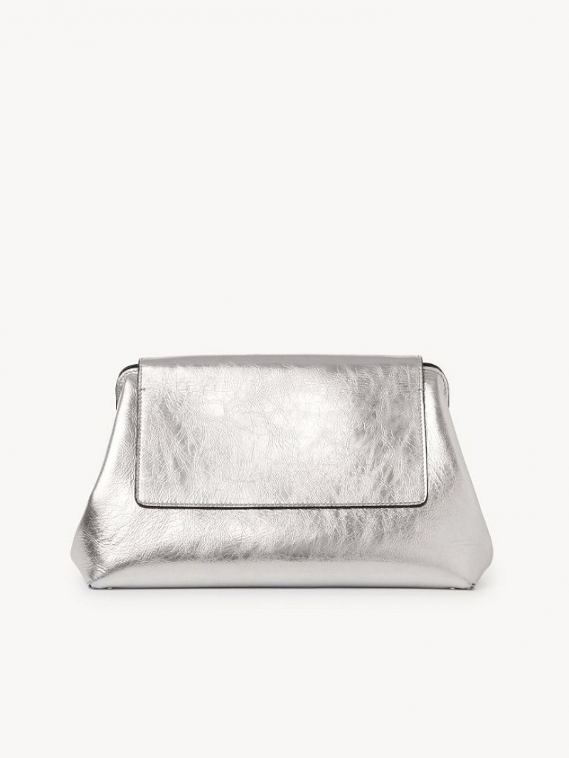 Chloe Penelope Clutch Zilver | CHE-SR13754