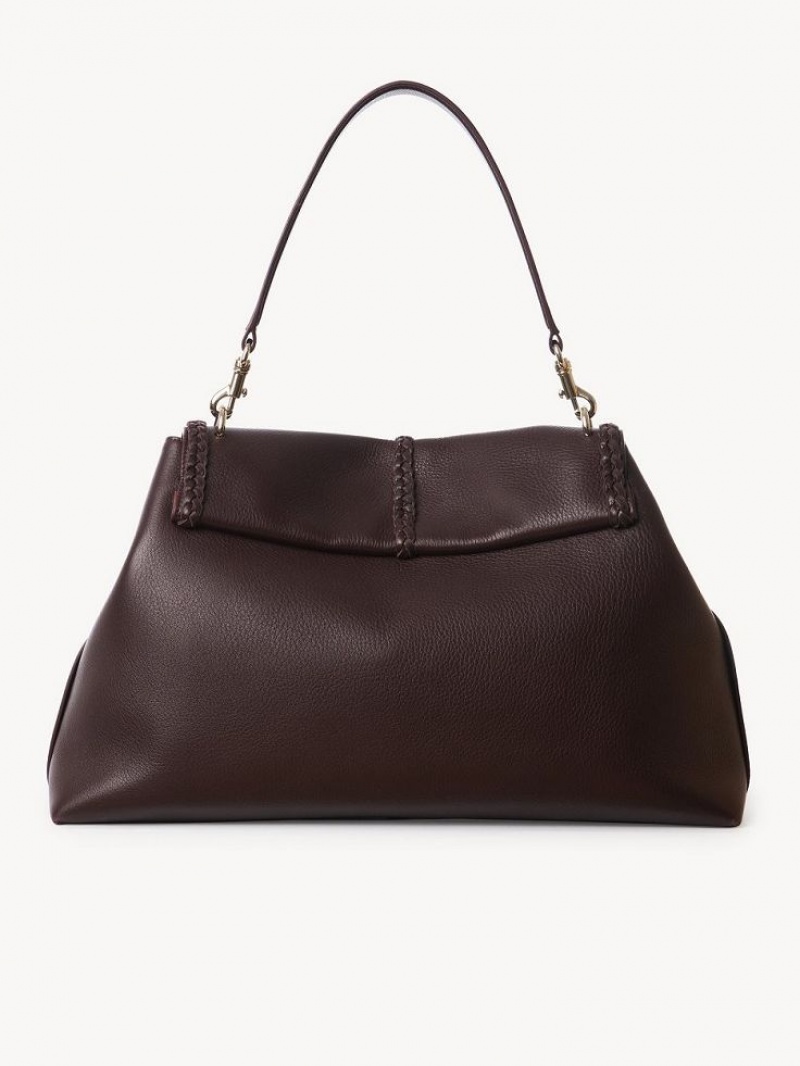 Chloe Penelope Large Soft Schoudertassen Diep | CHE-SR13446