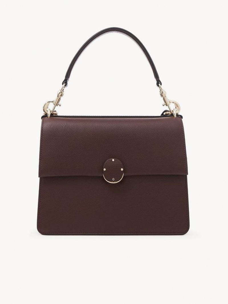 Chloe Penelope Medium Top Handle Schoudertassen Chocola | CHE-SR13443